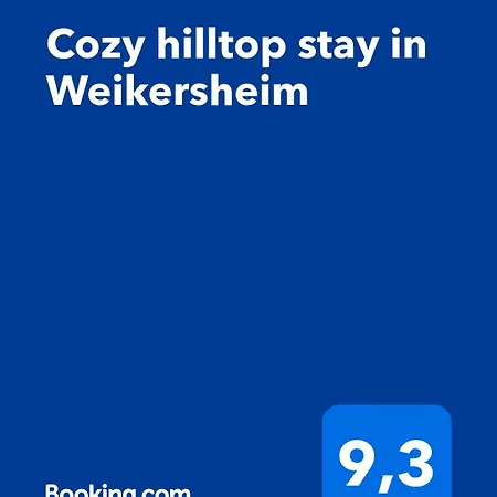 Cozy Hilltop In * Weikersheim